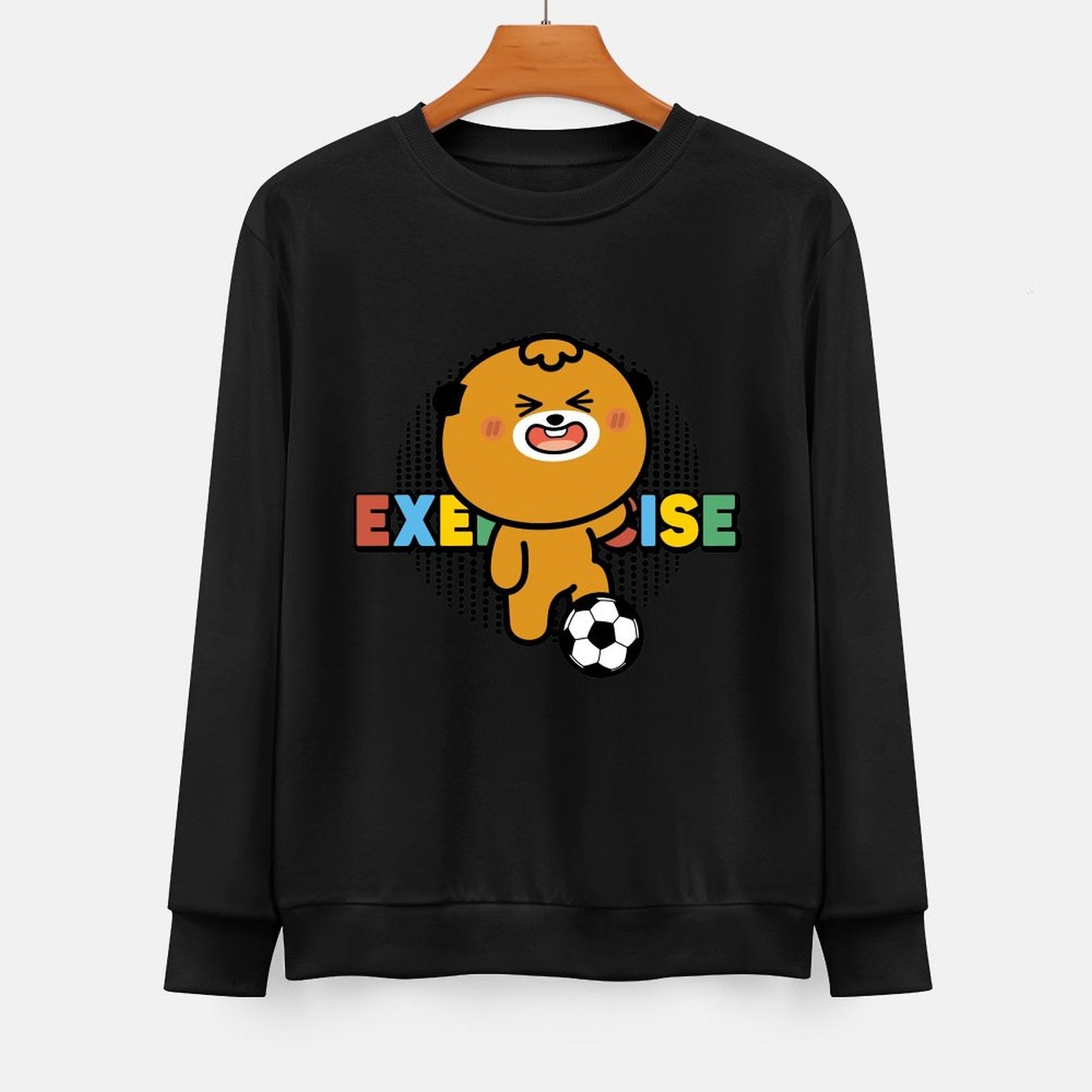 Front Patterned Long Sleeve TopComfortSeries Design-Your-Own